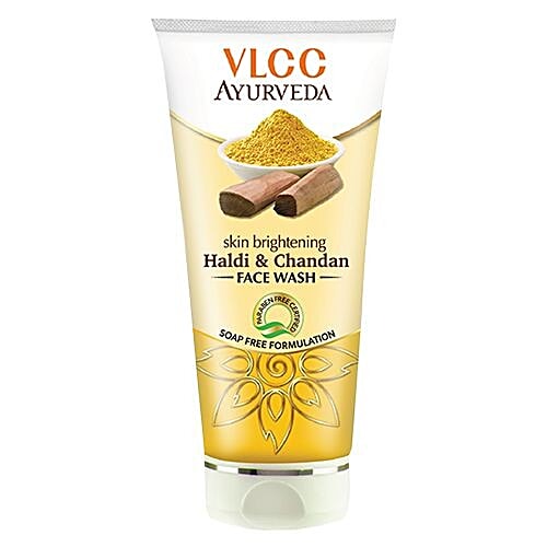 Vlcc Ayurveda Skin Brightening Haldi & Chandan Face Wash, 50 ml