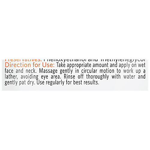 Vlcc Ayurveda Natural Fairness Double Action Chandan & Kesar Face Wash, 100 ml