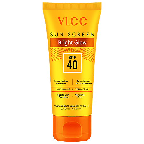 VLCC Bright Glow SPF 40 PA+++ Sunscreen, 50 g  Paraben Free
