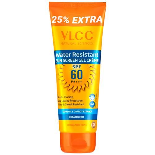VLCC Water Resistant Sunscreen Gel Creme SPF 60 PA+++ & Matte Look SPF 30 PA