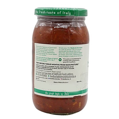 Buy Del Monte Napoletana Pasta Sauce Tomato With Garlic & Basil