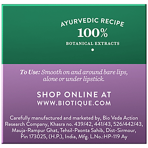 BIOTIQUE Bio Berry Plumping Lip Balm, 12 g  