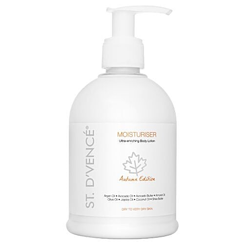 ST. D'VENCE Argan Oil & Avocado Butter Body Lotion For Very Dry Skin - Autumn Edition, 300 ml
