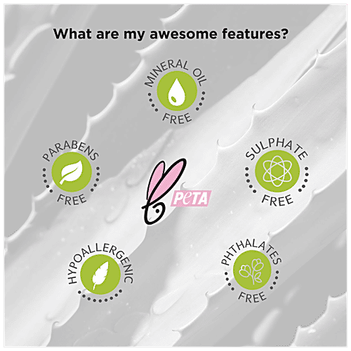 ST. Dvence Aloe Vera Gel - Vitamin E, All Skin Types, To Reduce Wrinkles, Parabens Free, Sulphate Free, 300 ml  Parabens Free, Sulphate Free