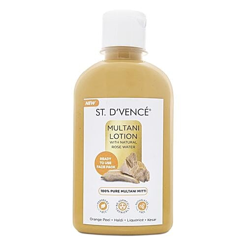ST. D'VENCE Multani Mitti With Natural Rose Water Lotion, 275 ml  