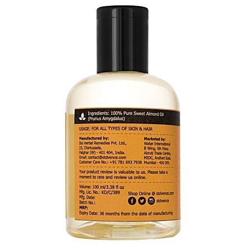 ST. D'VENCE Almond Oil, 100 ml  