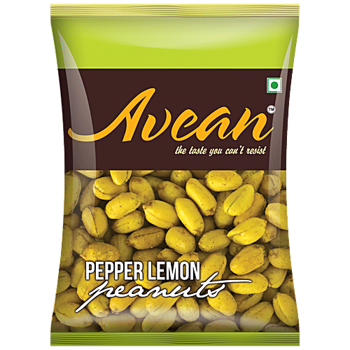 Avean Lemon Pepper Peanuts, 125 g  