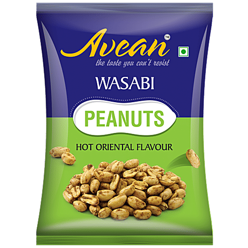 Avean Wasabi Peanuts, 125 g  