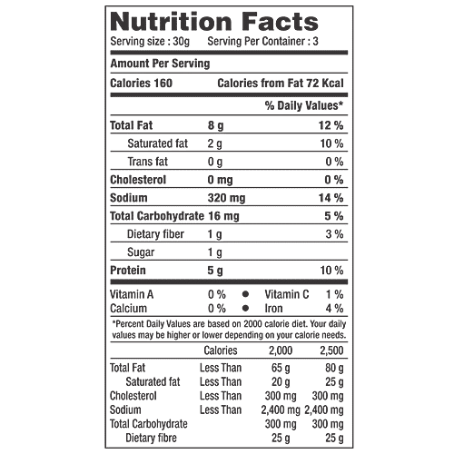 Avean Chana Jor Garam, 85 g  