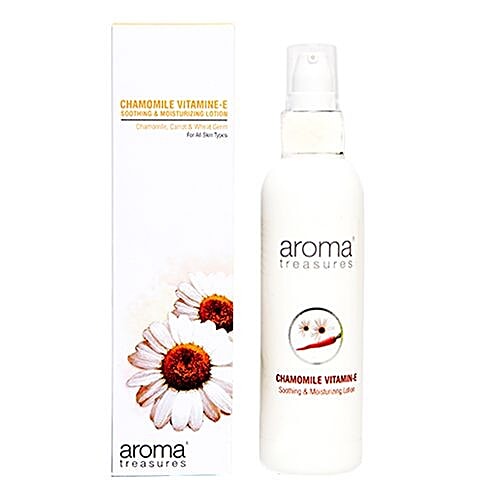 Buy Aroma Treasures Chamomile VitamineE Soothing & Moisturizing Lotion