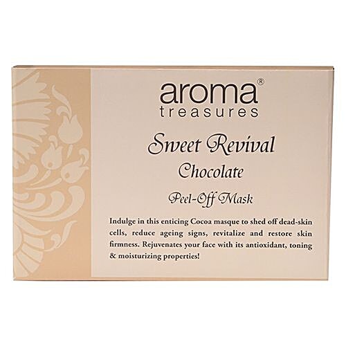 Aroma Treasures Sweet Revival Chocolate Peel-Off Mask, 30 g (Pack of 3) 