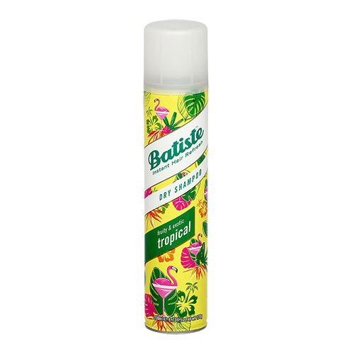 Batiste Dry Shampoo - Instant Hair Refresh, Coconut & Exotic Tropical, 200 ml  No Water Required
