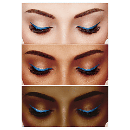 Coloressence Camera Ready Long Wear Eyeliner - Blue, 3.5 ml  