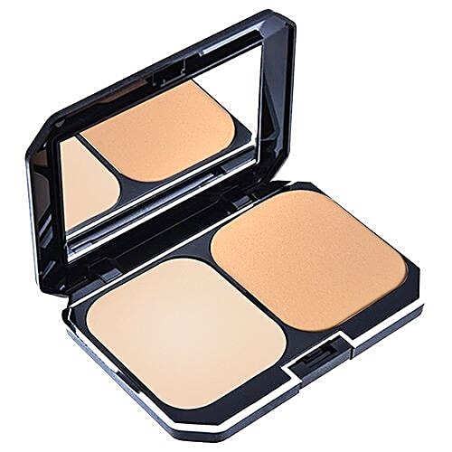 GlamGals 2-In-1 Two Way Cake Compact Makeup + Foundation SPF 15, 10 g Brown, 2WC04 