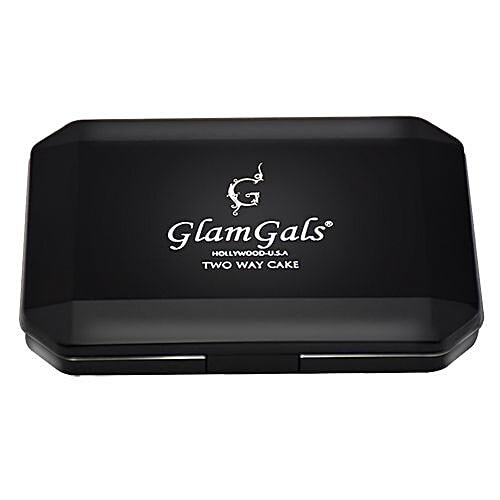 GlamGals 2-In-1 Two Way Cake Compact Makeup + Foundation SPF 15, 10 g Earth Glow 