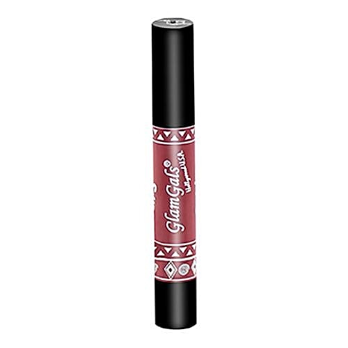 GlamGals 24/7 Lip Colour Long Lasting Moisturising Kissproof Lipstick Pencil, 3.7 g Maroon, KL09 