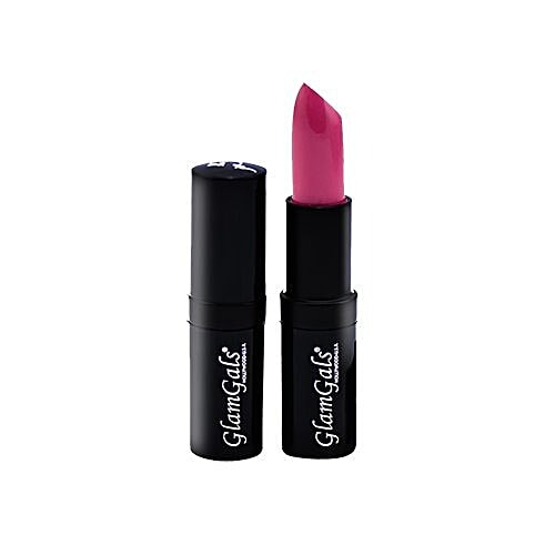 GlamGals Matte Finish Kissproof Lipstick, 3.8 g Punch Pink 