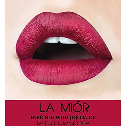 LA MIOR Natural Matte Creme Liquid Lipstick, 5 ml Summer Dew 