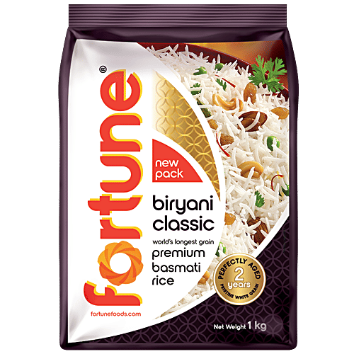 Buy Fortune Biryani Classic Premium Basmati Raw Rice, Aged For 2