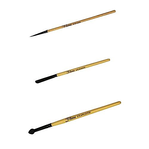 Filone Eye Makeup Brush Combo - FMB678, 3 pcs  