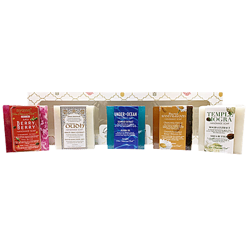 Nyassa Best Of Nyassa - Handmade Soaps, 5 pcs  