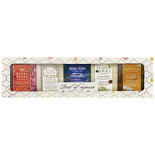 Nyassa Best Of Nyassa - Handmade Soaps, 5 pcs  