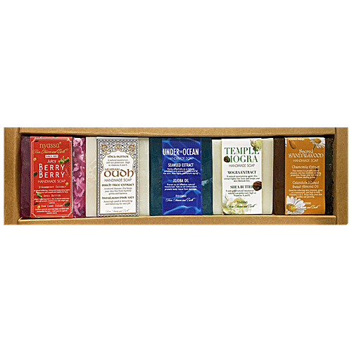 Nyassa Best Of Nyassa - Handmade Soaps, 5 pcs  