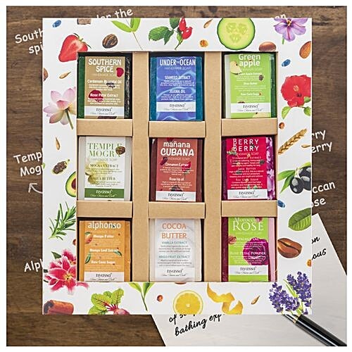 Nyassa Soap Gift Set, 225 g (Set of 9)