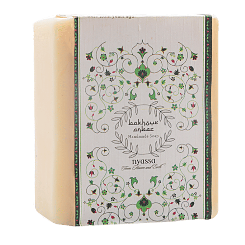 Nyassa Bakhour Anbar Middle Eastern Handmade Soap, 150 g  