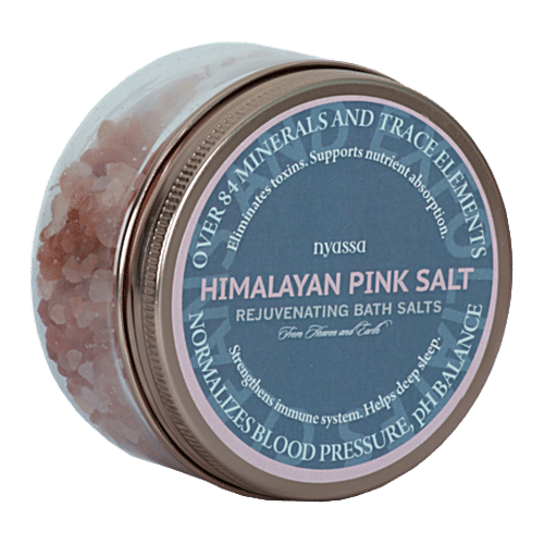 Nyassa Himalayan Pink Bath Salt, 220 g  