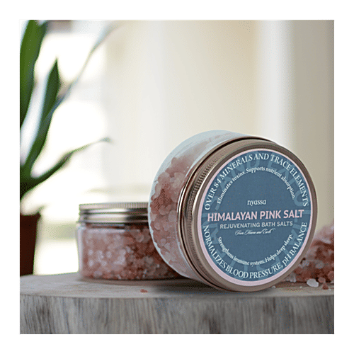 Nyassa Himalayan Pink Bath Salt, 220 g  