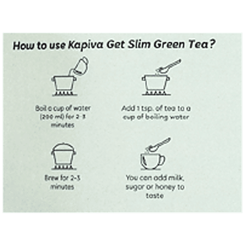 Kapiva Ayurveda Get Slim Ayurvedic Tea - 7 Active Ingredients, 100 g  