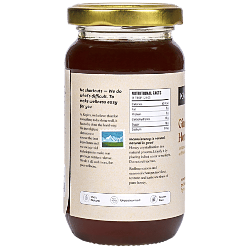 Kapiva Ayurveda Honey - Ginger Burst, 250 g  