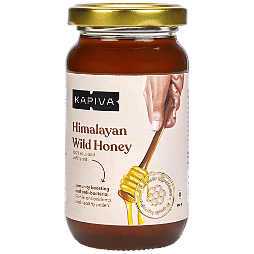 Kapiva Ayurveda Wild Honey - Pure, Natural & Healthy, 250 g  