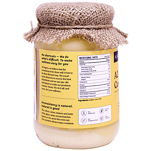 Kapiva Ayurveda A2 Desi Ghee/Tuppa, 500 ml  