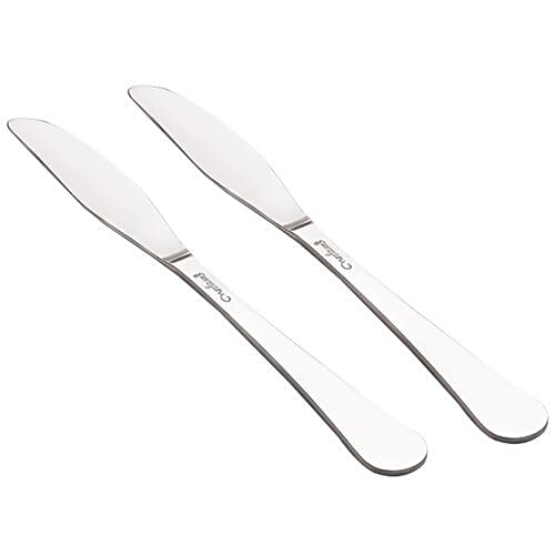 Neelam Stainless Steel Iconic Dinner Knife, 2 pcs  