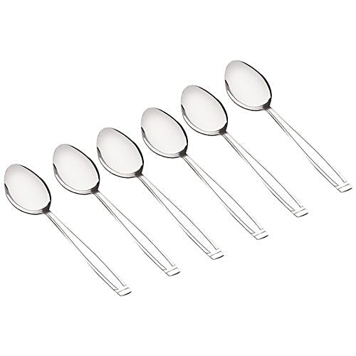 Neelam Stainless Steel Classic Dinner Spoon, 6 pcs  