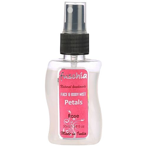Fuschia Petals Rose Face & Body Mist, 50 ml  