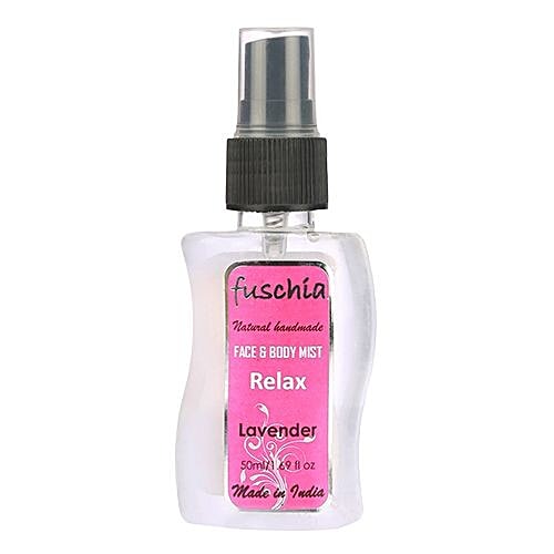 Fuschia Relax Lavender Face & Body Mist, 50 ml  