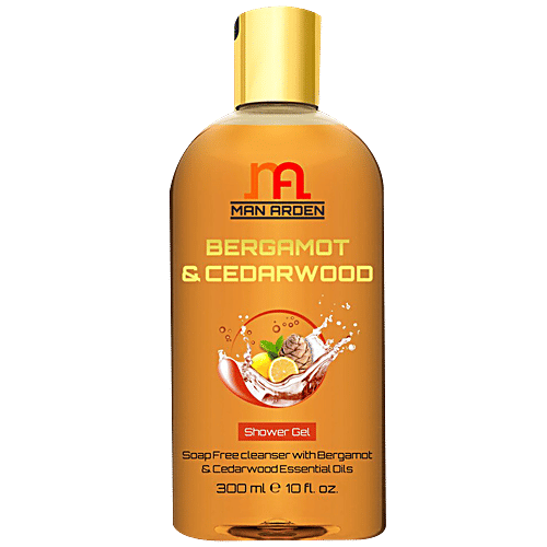 Buy Man Arden Bergamot & Cedarwood Luxury Shower Gel Online at Best