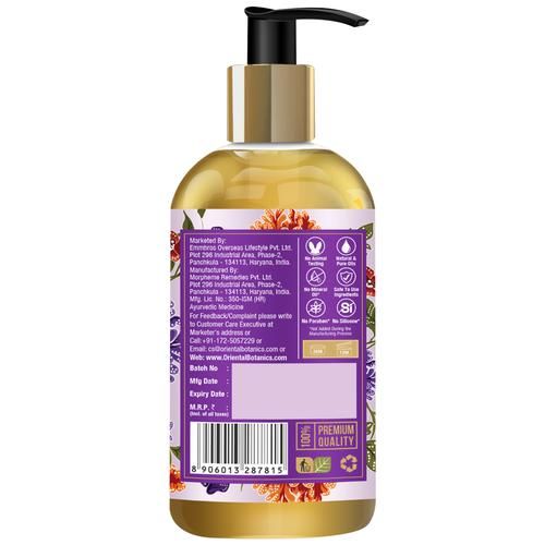Oriental Botanics Body Massage Oil Lemongrass And Lavender 200 Ml Of Rs 649 Bigbasket
