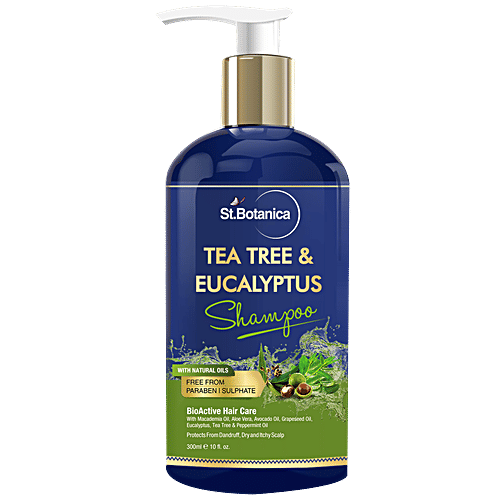 Buy StBotanica Hair Shampoo Tea Tree & Eucalyptus, Dry & Itchy Scalp
