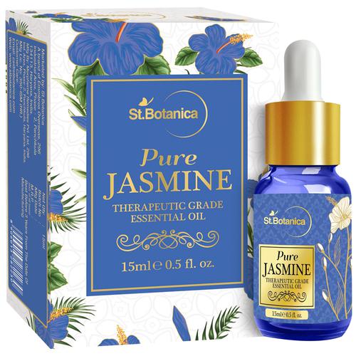 StBotanica Jasmine Pure Aroma Essential Oil, 15 ml  
