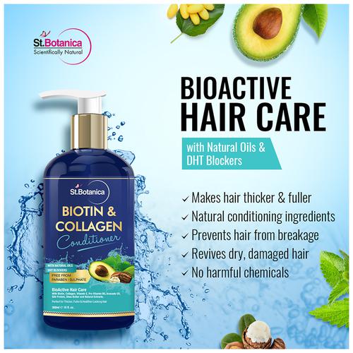 Buy StBotanica Hair Conditioner - Biotin & Collagen Online at Best Price of  Rs 549 - bigbasket