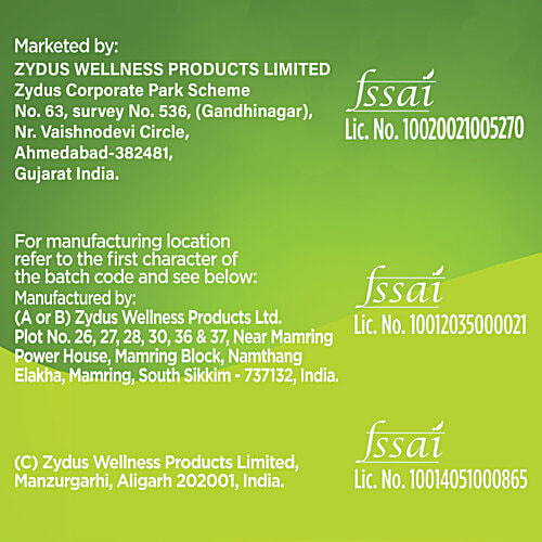 I'm lite 50% Less Calories Sugar/Sakhar, 500 g Pouch Natural Ingredients, Zero Fat