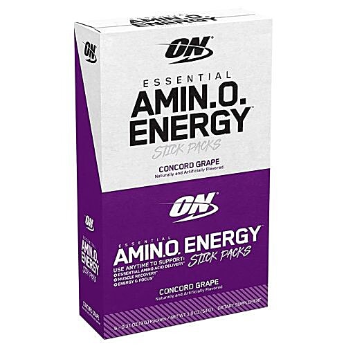 Buy Optimum Nutrition Essential Amino Energy Drink Concord Grape