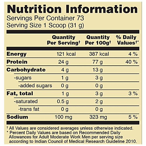 Optimum Nutrition Gold Standard Whey Protein Isolate - Vanilla Ice Cream, Muscle Recovery, 2.27 Kg Tub Muscle Recovery