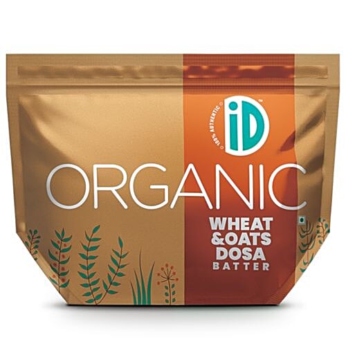 Buy iD Organic Whole Wheat & Oats Dosa Batter Online at Best Price of
