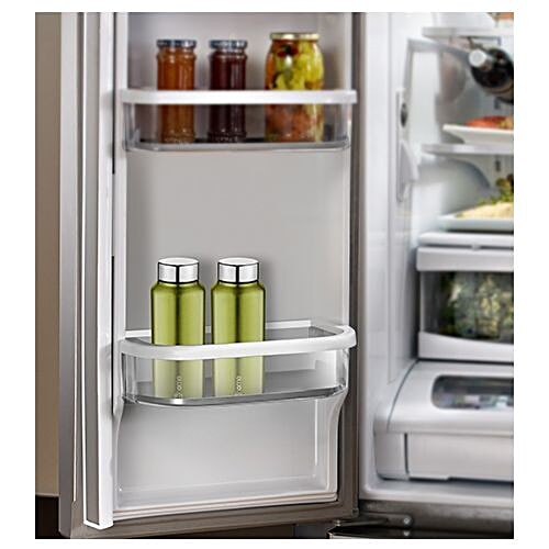 BB Home Frost Stainless Steel Bottle With Steel Cap - Metallic Green Finish, PXP 1009 BK, 500 ml  