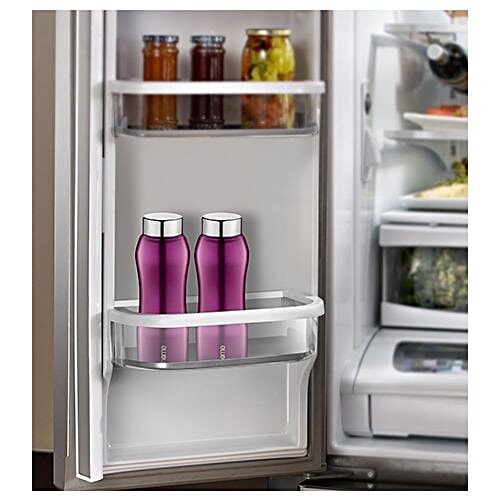 BB Home Trendy Stainless Steel Bottle With Steel Cap - Purple, PXP 1002 CV, 750 ml  